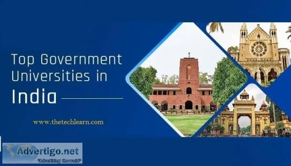 Top 10 Government Universities in India