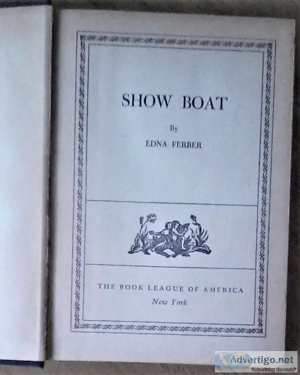 Show Boat and Lost Laysen by Edna Ferber