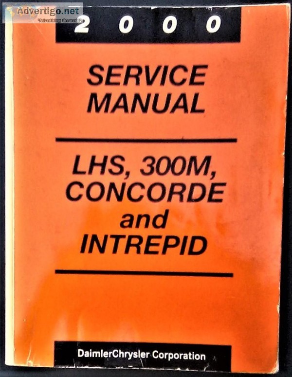 2000 Chrysler Concorde Repair Manual