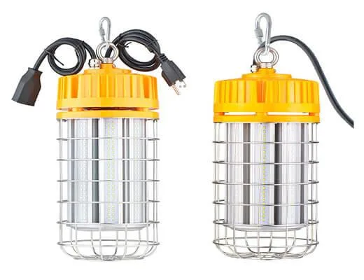 LED Temporary Construction Lighting 100W 13000 Lumens 100-277Vac