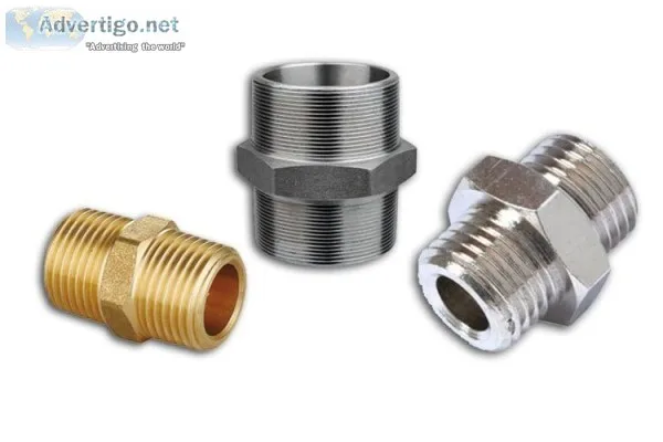Threaded Hex Nipple