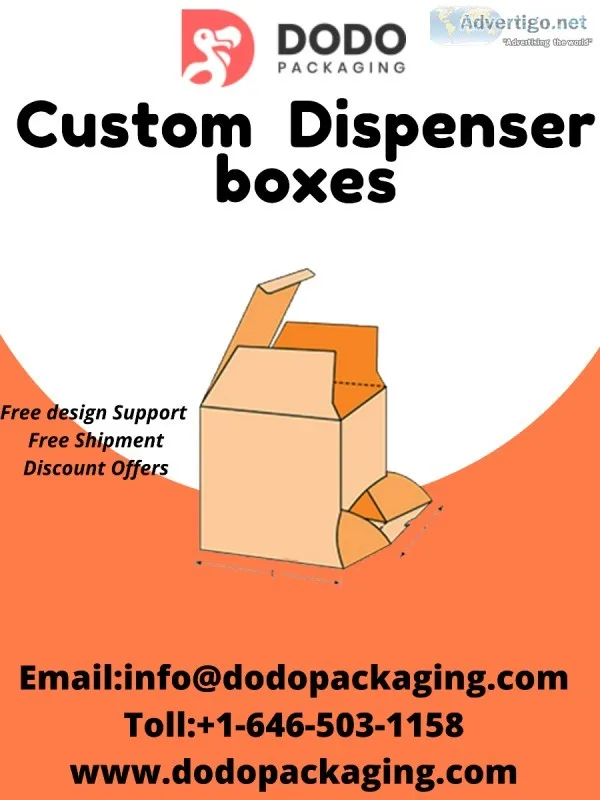 Hot and Trendy Dispenser Boxes  Custom Dispenser Boxes