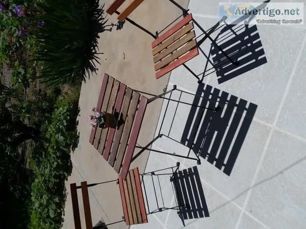 Bistro table and chairs set
