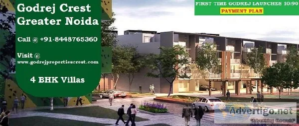 Fabulous Godrej Crest Villas Crest Greater Noida