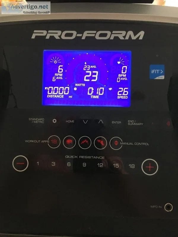 Pro Form Endurance 520E Elliptical