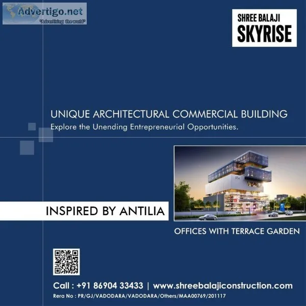 Luxrious Lifestyle office with terrace garden