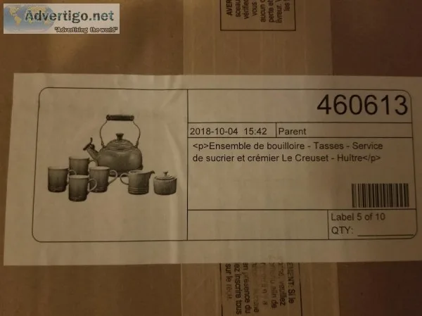 Le Creuset Tea Set(Brand New)