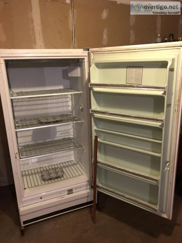 upright freezer