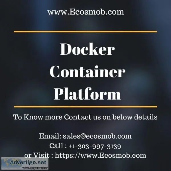 Quick Deployment Through Ecosmob&rsquos Docker Container Platfor