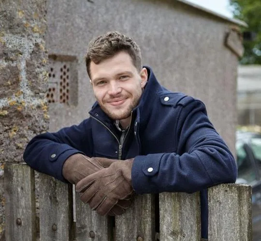 Mens Brown Sheepskin Gloves