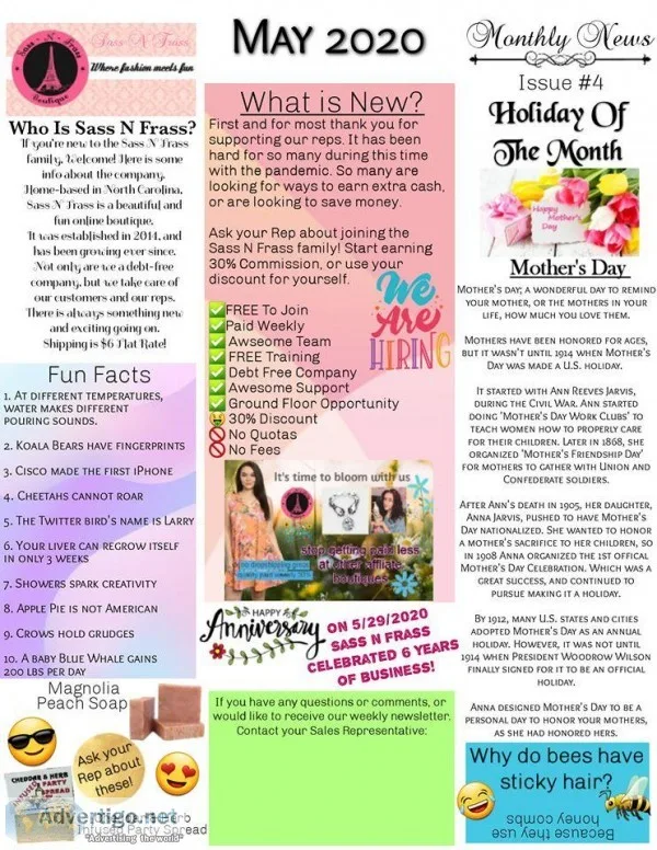 May News letter