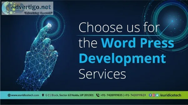Best WordPress Development Services with Euridice Technologies P
