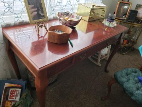 Antique Library Table