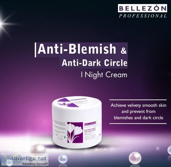 ANTI-BLEMISH and ANTI-DARK CIRCLE NIGHT CREAM
