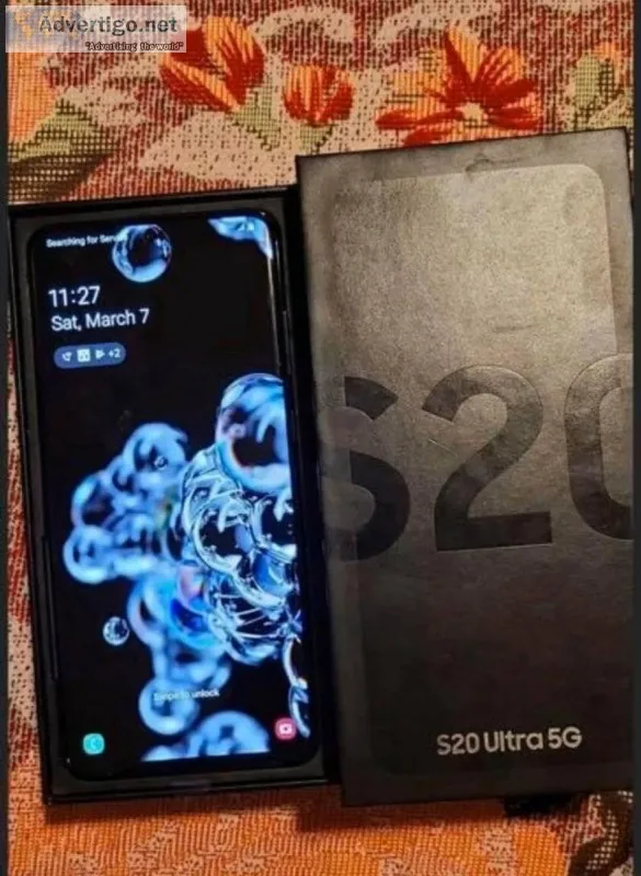 Samsung galaxy s20 aultra 5G 512 GB