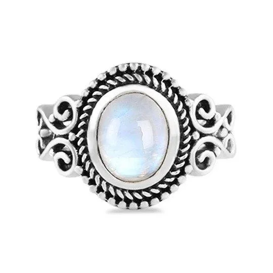MOONSTONE RING-TIME HONORED