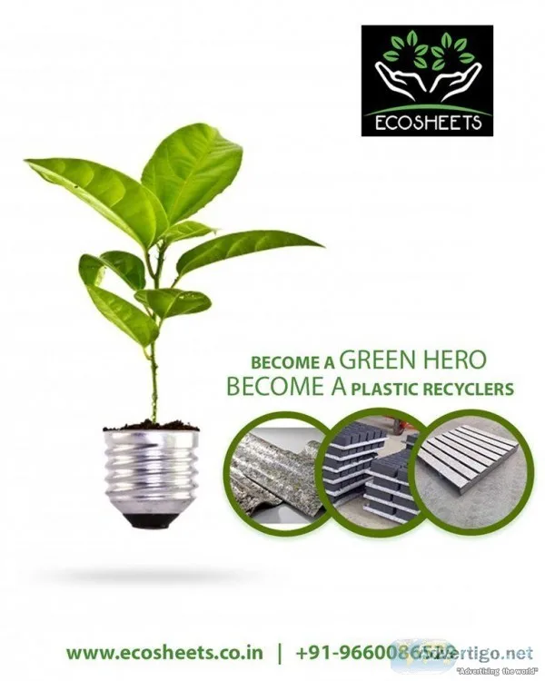 Compressed and Recycled Plastic Sheets Manufacture