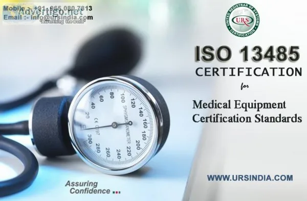 ISO 13485 2016 Standards in Solan