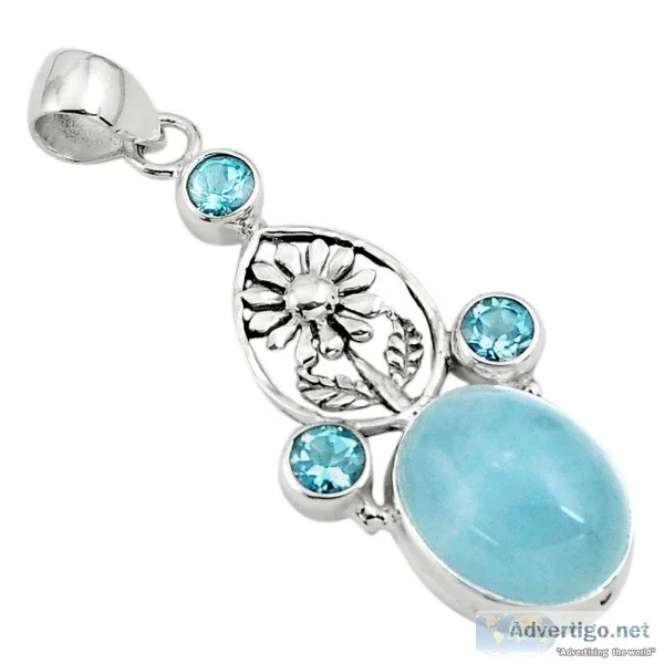 Search out our Aquamarine Pendant Only On Gemexi