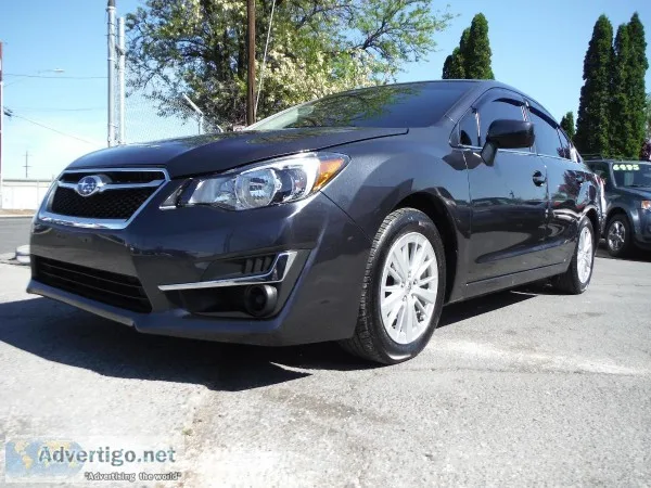2015 SUBARU IMPREZA 2.0i PREMIUM SEDAN AWD