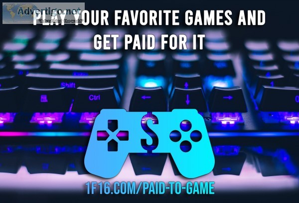 Play the world s best video games and get paid to play