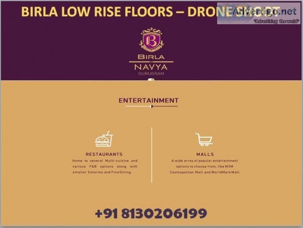 8130206199 - BIRLA ESTATES SECTOR 63 GURGAON BIRLA NAVYA DRONE S