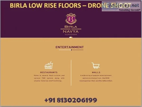 8130206199 - BIRLA ESTATES SECTOR 63 GURGAON BIRLA NAVYA DRONE S