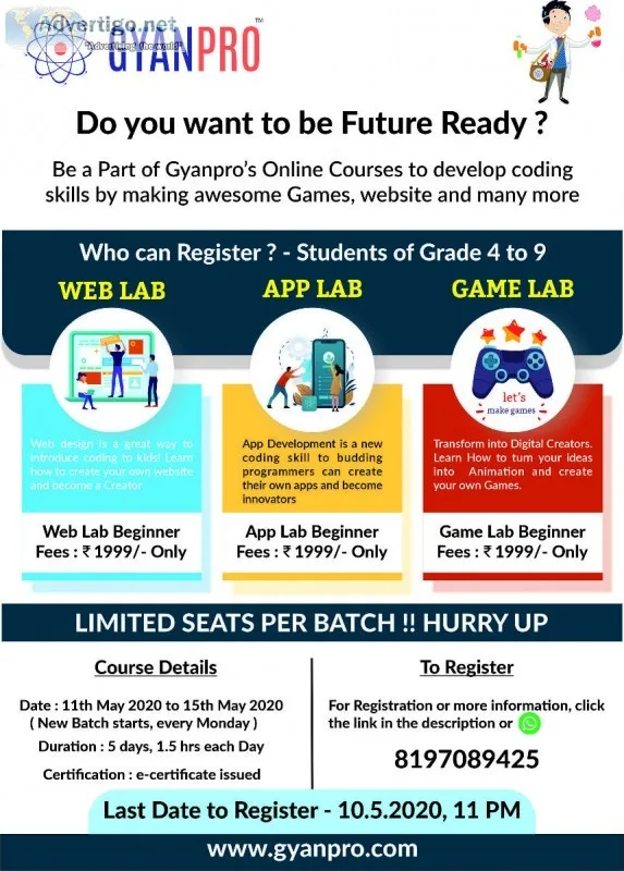 GYANPRO S Online STEM Course 2020 kids