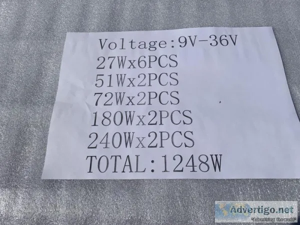 UNUSED 2020 9-36V LED LIGHT 42409202