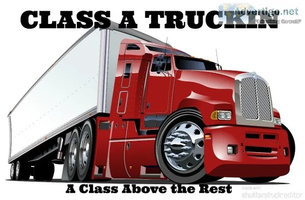Class A Drivers Home Weekends-90% No Touch