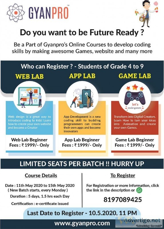 GYANPRO S Online STEM Course 2020 kids