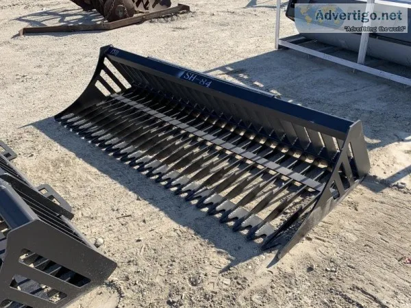 UNUSED 2020 GREATBEAR 84&quot HYDRAULIC ROCK BUCKET 42418202