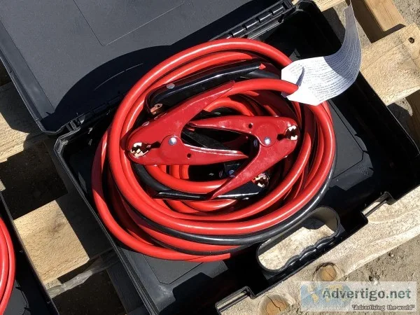 (4) UNUSED 25  800 AMP EXTRA HEAVY DUTY BOOSTER CABLES