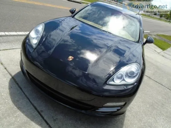2010 PORSCHE PANAMERA 4S  Black Beauty  TAMPA BAY WHOLESALE CARS