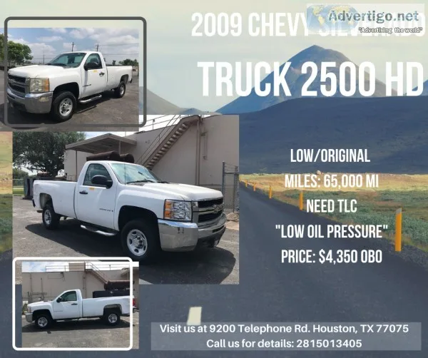 2009 Chevy Silverado Truck 2500 HD