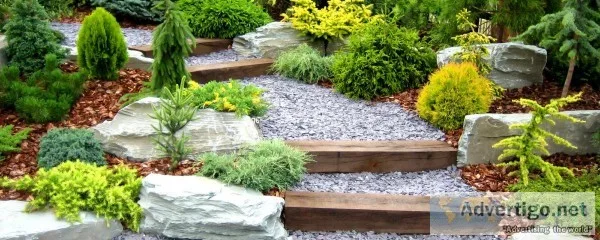 Landscape pebbles and rocks for sale in bulk quantities