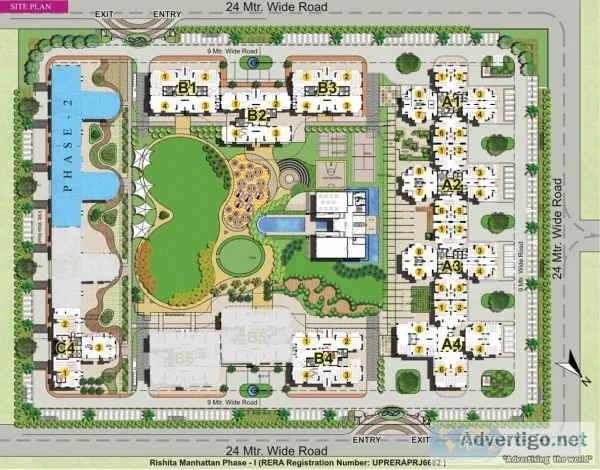 Rishita Manhattan  234 BHK Flats in Lucknow