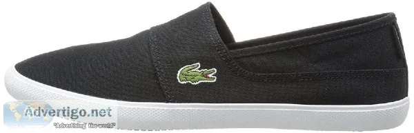 LACOSTE Canvas Loafers (New)