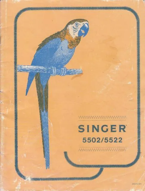 Singer 5502 &ndash 5522 Sewing Machine Instruction Manual