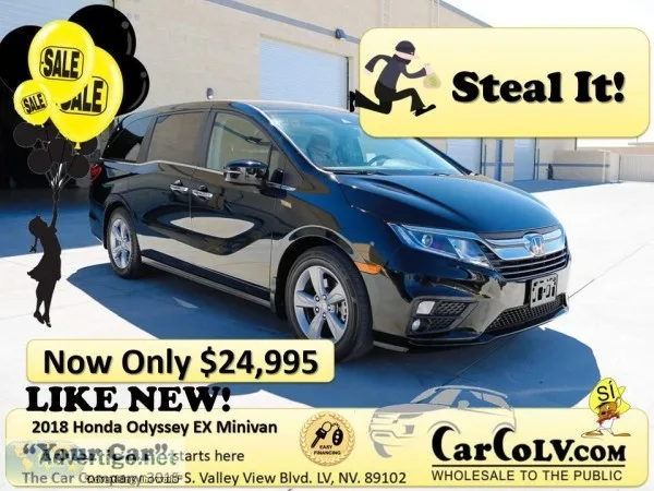 2018 Honda Odyssey EX Minivan 4D