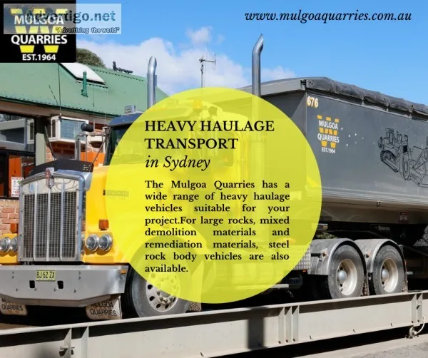 Heavy Haulage Services in Penrith