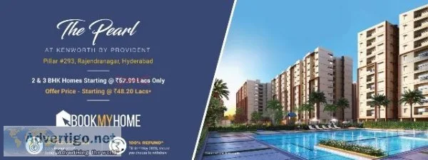 2 BHK flats in Rajendra Nagar Hyderabad  Provident Kenworth