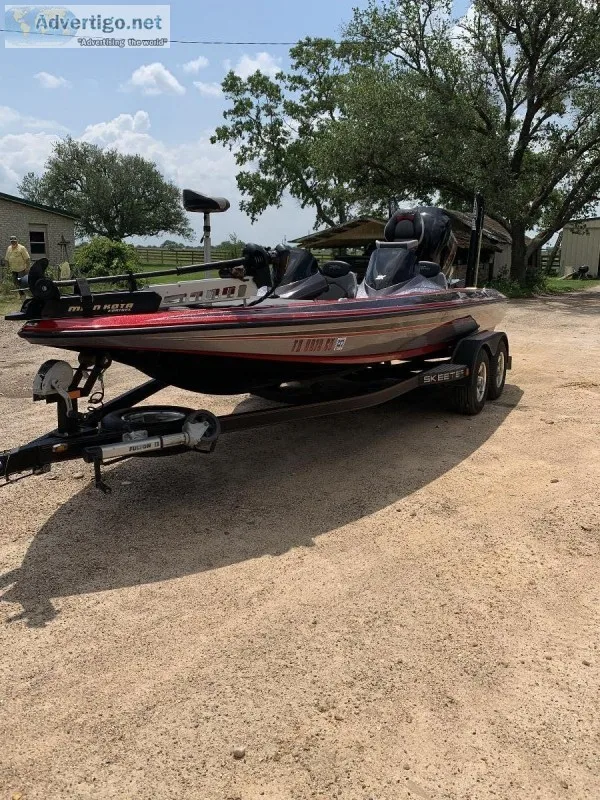 2015 skeeter zx 250 bass boat