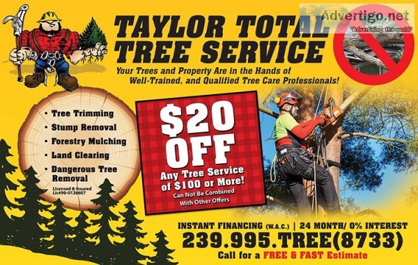 LAND CLEARING - FORESTRY MULCHING - TREE REMOVALS