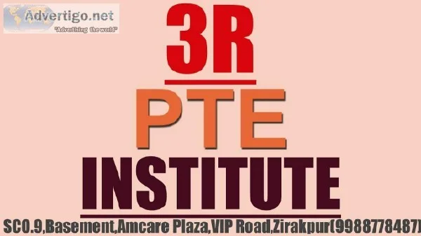 PTE TRAINING CLASSES AT 3R INSTITUTE