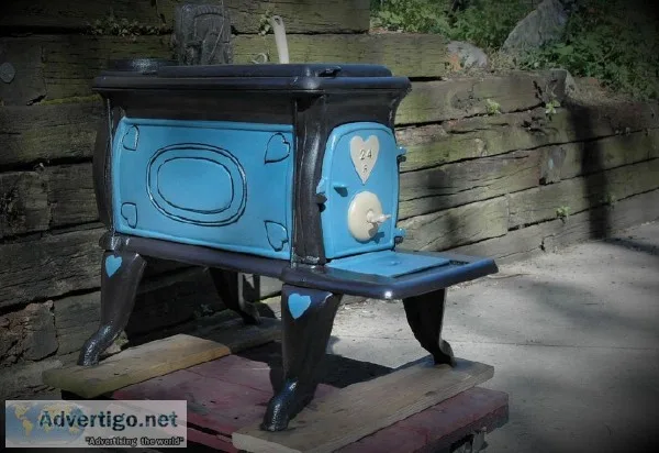 wood stove &quotBlue Boy&quot boxter reduced