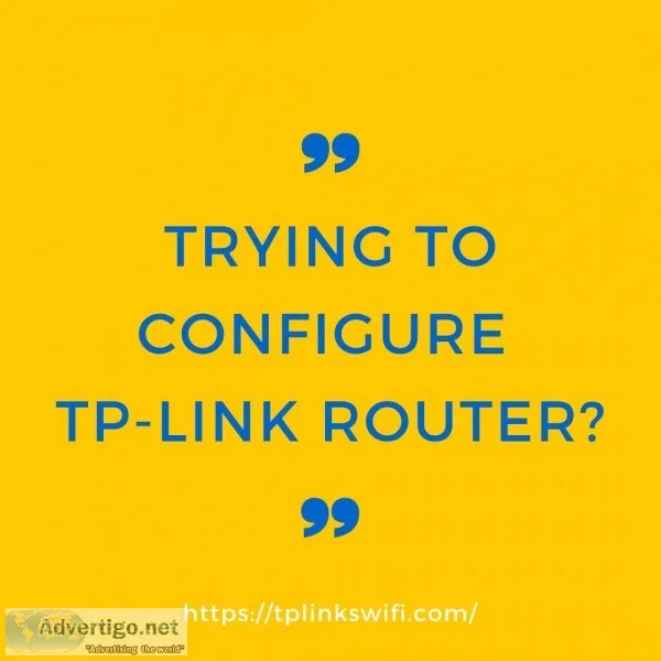 Configuration of tplink router