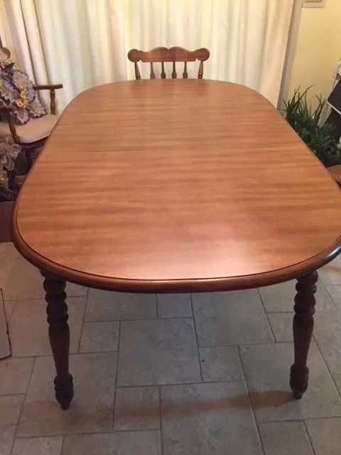 Dining Table six chairs