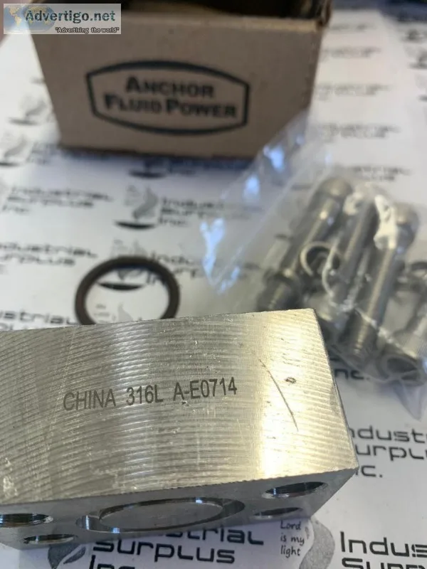 Anchor Fluid Power W36-24-24U-SS