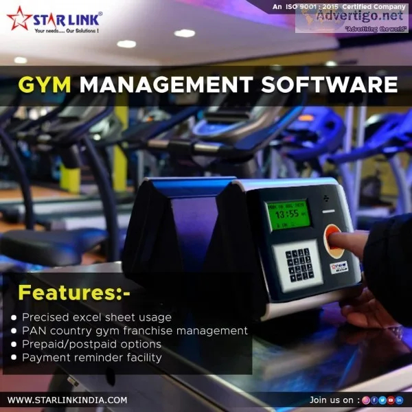 Gym Management Software by StarLink India